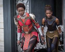 Image of Lupita Nyong'o in Black Panther
