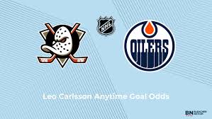 Will Leo Carlsson Score a Goal vs. the Edmonton Oilers on April 30?