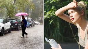 Este miércoles se esperan lluvias en al menos 31 estados del país, con onda de calor en 12