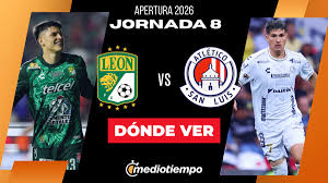 León vs. Atlético San Luis EN VIVO: ¿A qué hora y dónde ver HOY partido J8 Liga MX 2026?