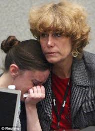 Casey Anthony sobs in the arms of lawyer Dorothy Clay Sims. Emotional: Casey Anthony breaks down and sobs into the shoulder of her defence lawyer in court ... - article-2002200-0C81FEDA00000578-927_306x423