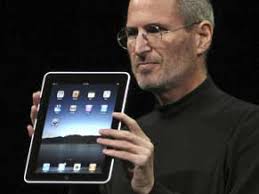 iPad Steve Jobs, da Apple. (Foto: Reuters). A Apple, fabricante do iPhone e do iPad, ultrapassou a Microsoft em valor de mercado pela primeira vez nesta ... - 100127_g1_ipadgdeaa