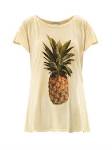 M: Pineapple T-Shirt-Mens-White-XX-Large: Clothing