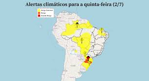 Temporais mantêm Sul em alerta vermelho nesta quinta; veja a previsão