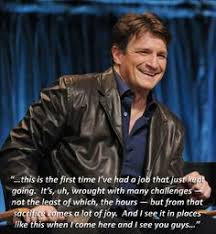 Nathan Fillion on Pinterest | Joss Whedon, Comic Con 2014 and ... via Relatably.com