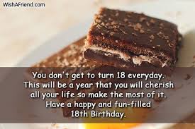 18th Birthday Wishes via Relatably.com