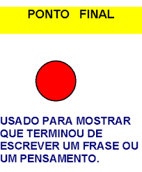 Resultado de imagem para sinais de pontuação portugues