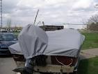 Outboard boat covers
