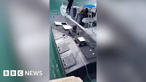 Greece examines mystery naval drone found in Ionian Sea
