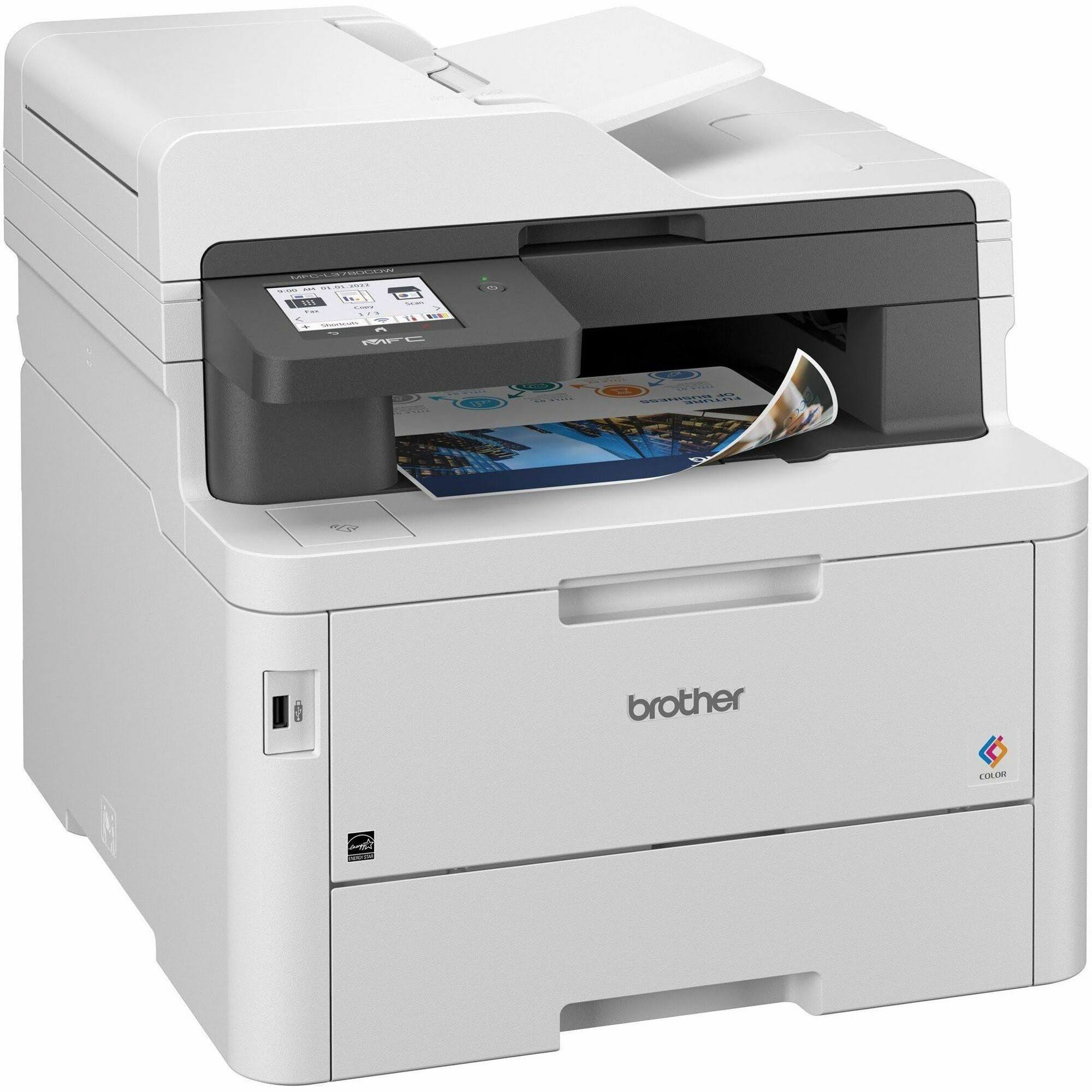 Brother Wireless MFC-L3780CDW Digital Laser Color All-in-One Printer