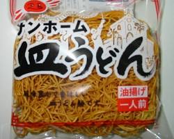 皿うどん：パリパリ麺に餡かけがかかった皿うどん、細麺バージョンの画像