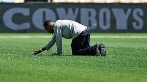 Stadium turf still being trimmed ahead of Cowboys-Ravens as Rio gears up for 1st NFL game — KVII