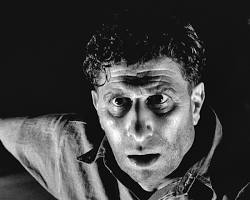 Fugitive 1963 TV series David Janssen as Richard Kimble Barry Morse as Gerard onearmed man black and white television stills ABC show, AI generated