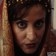 نتیجه تصویری برای گریم آشا محرابی با قیافه دیدنی در فیلم جدید