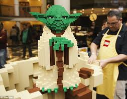 Image result for lego yoda statue