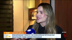 Encaminhar 'Prints' de conversas íntimas no whatsapp pode gerar processo