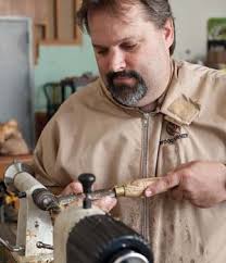 More than 30 years ago, Pabian started turning wood, but when he recently went back on the lathe, he started making pens instead of the larger objects ... - 201011_Feature_WorkingHands_AndreasKornfeld_Bridgeport_AnnetteMRoseShapiro_Features_Art_18
