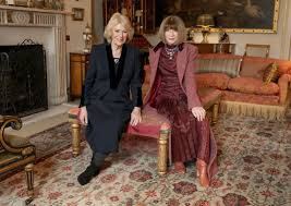 A glimpse inside the Garden Room at Clarence House: a musical haven created by the Queen Mother where Queen Camilla welcomed Dame Anna Wintour