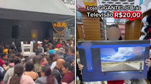 Produtos por R$ 1: Inauguração de loja causa aglomeração no centro de SP
