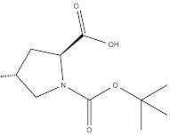 Image of BocHyp(Bzl)OH structure