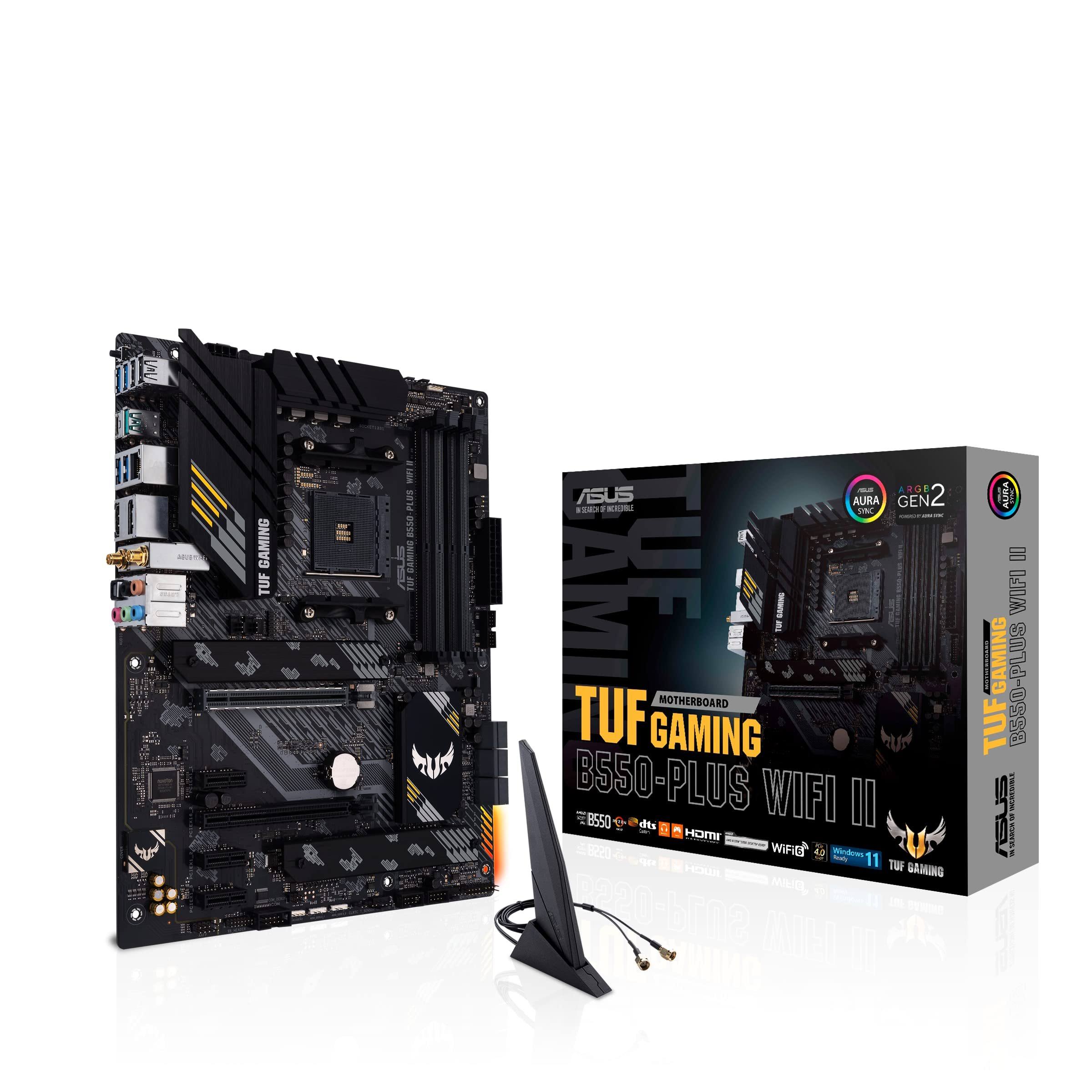 ASUS TUF AM4 Gaming B550-PLUS WIFI II Motherboard