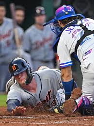 Detroit Tigers in action on national television