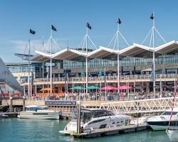Image of Gunwharf Quays shopping outlet center in Portsmouth