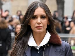 Nina Dobrev Turns Heads in Lacy Off-The-Shoulder Black Gown at Star-Studded Event