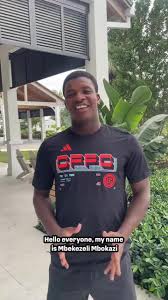 Mbekezeli Mbokazi expresses his excitement at finally ...