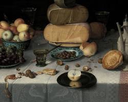 Image of still life painting of a delicate object