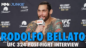 UFC 326 video: Rodolfo Bellato sparks Luke Fernandez with left hook