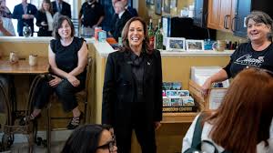 Harris says she's 'feeling very good about Pennsylvania' during campaign 
stop in battleground state