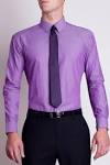 Purple mens shirt