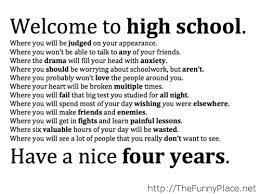 Welcome to high school – Funny Pictures, Awesome Pictures, Funny ... via Relatably.com