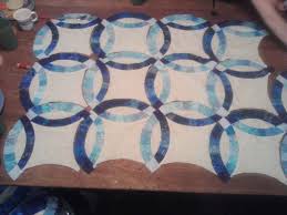 Résultat de recherche d'images pour "double wedding ring patterns"