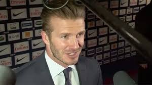 David Beckham thanks PSG fans for rapturous debut welcome – video. David Beckham describes his debut for Paris Saint-Germain against Marseille on Sunday as ... - David-Beckham-thanks-PSG--016