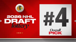 RELEASE: Blackhawks to Pick Fourth Overall at 2026 NHL Draft