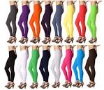 Coloured leggings