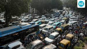 Delhi-NCR traffic LIVE: Constitution Club, Barakhamba Road choked amid heavy security for protests