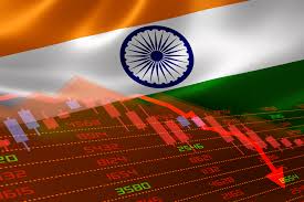 Sensex Nifty stock market today October 12 2026 selloff with BSE building and red ticker board