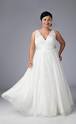 Plus size wedding wear