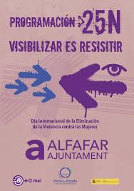 Alfafar presenta la programación del 25N bajo el lema “Visibilizar es resistir”