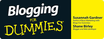 Image result for blogging for dummies book