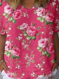 Lisa | Artistic Floral Shirt – Charleston Boutique