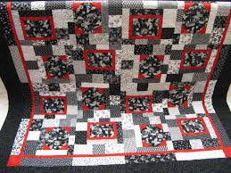 Image result for red and black quilts