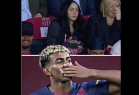 Barça's boy in love, Yamal dedicated his goal to his girlfriend who was in the stands