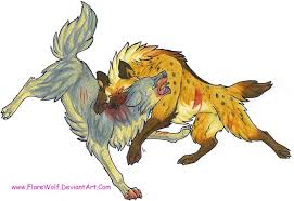 Image result for dragon fighting hyena