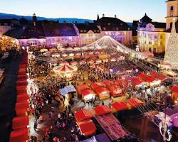 Imagine cu Sibiu Christmas Market