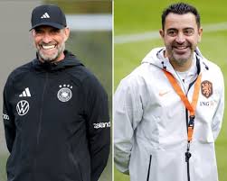 Netherlands v Germany: Klopp and Xavi begin revival projects with derby