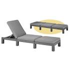 Chaise longue Daytona Allibert Chaises Fauteuils de jardin